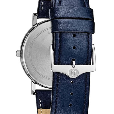 Đồng Hồ Nam Bulova Dây Da 96B295 - Mặt Xanh