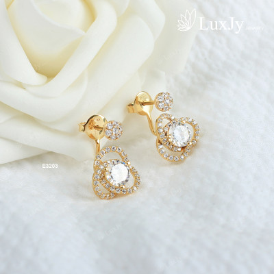 Hoa tai E3203 LuxJy Jewelry