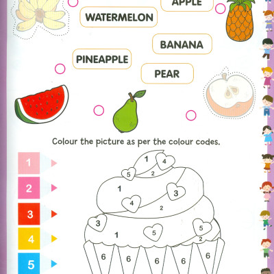 Play With Sticker - Food (Chơi Cùng Hình Dán - Thức Ăn)