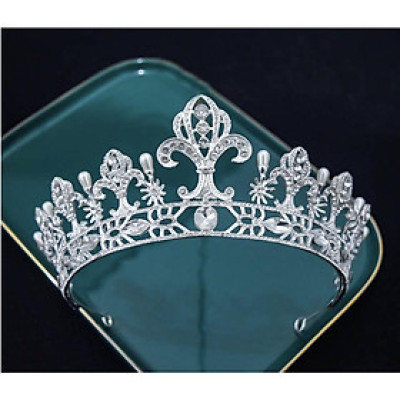 Vương miện cô dâu kiểu dáng Châu Âu trung cổ Giangpkc 2022