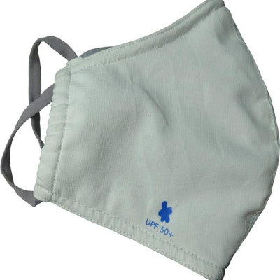 Khẩu trang chống nắng UPF50+ trắng Zigzag MAS00114