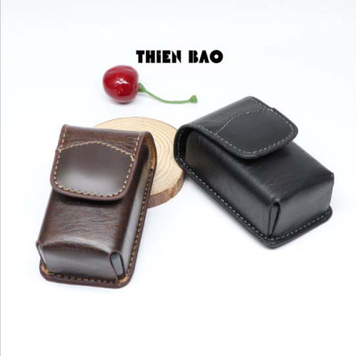 Bao da có đai đeo hông  BD99 chuyên dùng để đựng kính lão thị, viễn thị gấp gọn KT 8*4*3CM làm thủ công HANDMADE bằng tay chắc chắn