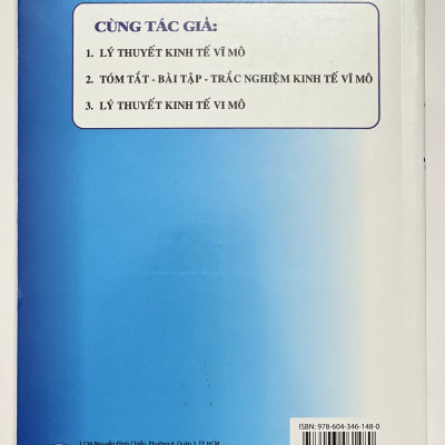 Sách - Câu hỏi - Bài Tập - Trắc Nghiệm Kinh Tế Vi Mô Tái Bản Lần Thứ XV (có sửa chữa và bổ sung)