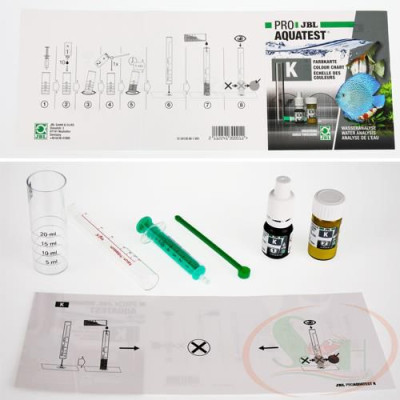 Bộ test kali JBL ProAquaTest K đo kiểm tra thông số nước