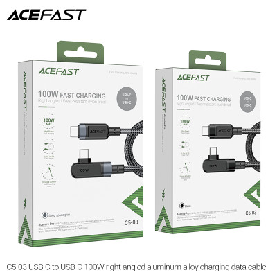 Cáp Acefast Type C to Type C 100W dài 2m - C5-03 Hàng chính hãng Acefast
