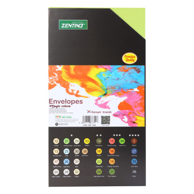 Xấp 10 Bao Thư Digno Giấy Grap Tmg-8644 (12 x 22 cm) - Màu Ngẫu Nhiên