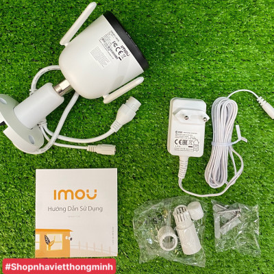 Camera IP WIFI 2.0MP FULL HD IMOU IPC-F22P-D - Thân cố định ngoài trời, Theo dõi chuyển động, Đàm thoại 1 chiều - Hàng chính hãng