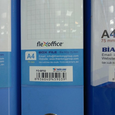 Bìa Hộp PP 70A4 FO-BF02