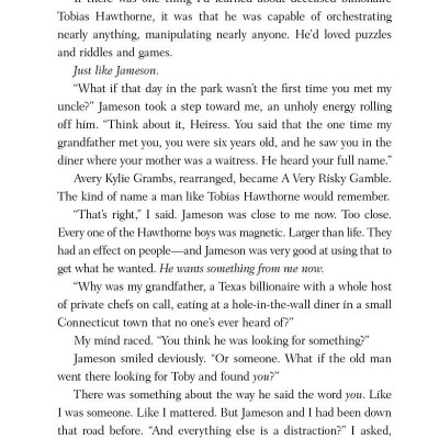 The Hawthorne Legacy (The Inheritance Games, Book 2)