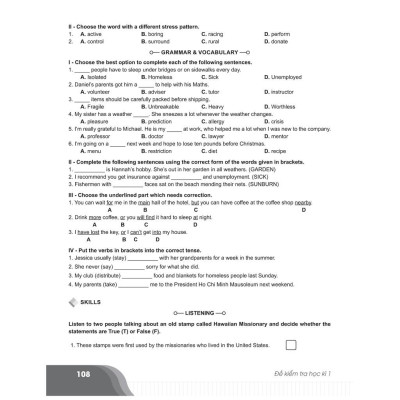 Sách - Bí quyết chinh phục điểm cao Tiếng Anh 7 tập 1