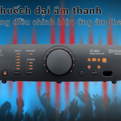Loa Vi Tính Logitech Z906 5.1 1000W - Hàng Chính Hãng
