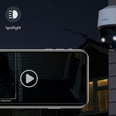 Camera IP Wifi An Ninh Ngoài Trời Imou IPC-S41FAP 4MP Có màu ban đêm - Hàng Chính Hãng