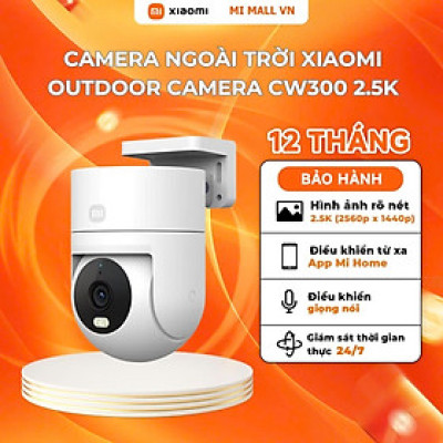 Camera Ngoài Trời 2.5K Xiaomi Outdoor Camera CW300 EU _  Hàng Chính Hãng , Bảo Hành 12 Tháng
