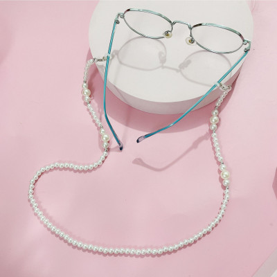 Dây kính thời trang chuỗi ngọc trai abs chuỗi đeo khẩu trang đeo mặt nạ thời trang khí chất Hàn Quốc