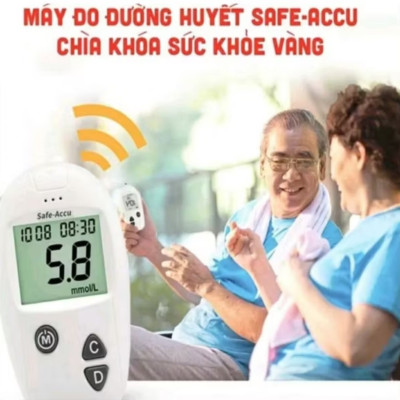 MÁY ĐO KIỂM TRA ĐƯỜNG HUYẾT TIỂU ĐƯỜNG LẤY KẾT QUẢ NHANH 