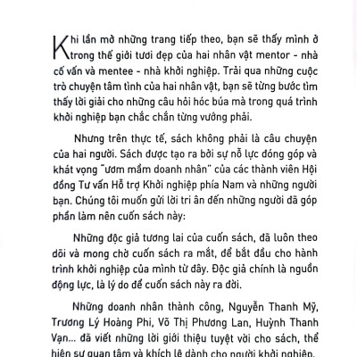 Nhà Cố Vấn Khởi Nghiệp - Bí Quyết Trở Thành Nhà Khởi Nghiệp Hạnh Phúc