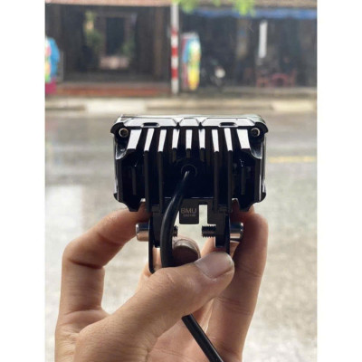 Đèn trợ sáng bi cầu X25 Pro xe máy ô tô siêu sáng công suất ( 45W )