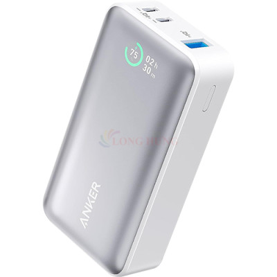 Sạc dự phòng Anker 533 PowerCore 1USB 2Type-C 30W 10000mAh A1256 - Hàng chính hãng