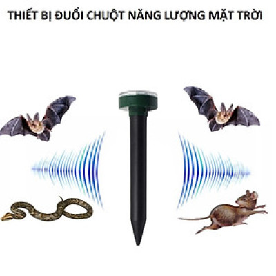 Dụng cụ đuổi chuột,gián,rắn côn trùng tự động nạp pin bằng năng lượng mặt trời hàng chất lượng cao