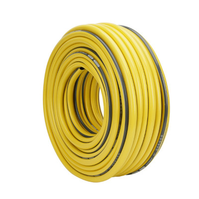 Bộ dây vòi xịt nước rửa xe,tưới cây,loại 3m,5m 206587 đầu đồng,cút đồng,nối nhựa vàng