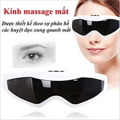 Thư Giãn Hoàn Hảo: Kính Mắt Massage 9 Chế Độ Rung Chuyên Sâu Loại Tốt