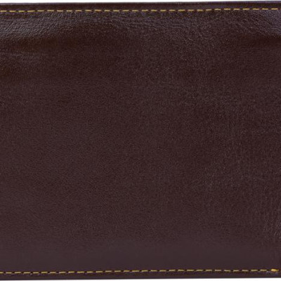 Ví Da Bò Nam Nhiều Ngăn Thẻ Leorno VM04A (12.5 x 9.7 cm) - Nâu