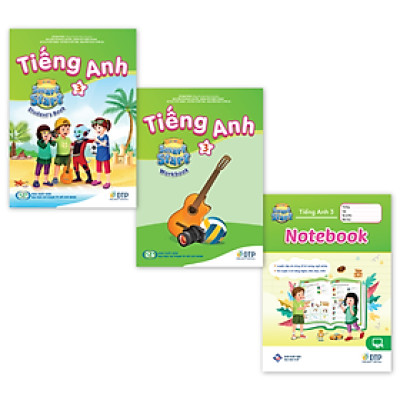 Tiếng Anh 3 i-Learn Smart Start trọn bộ (sách học sinh, sách bài tập, vở tập viết)