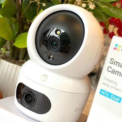 Camera IP Wifi EZVIZ H7C Dual - 2 Camera 4MP + 4MP Quay quét 360 Độ, Gọi Điện Hai Chiều - Hàng Chính Hãng