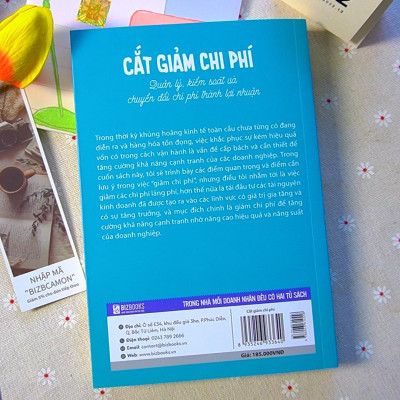 Sách - Cắt Giảm Chi Phí - Quản Lý, Kiểm Soát Và Chuyển Đổi Chi Phí Thành Lợi Nhuận - MCBooks