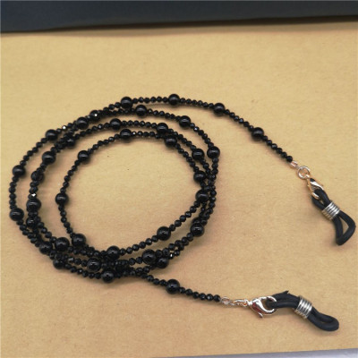 Dây đeo kính hạt đen