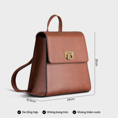 Balo Lata ( Thời trang nữ công sở cỡ trung - Balo da BAL55 )