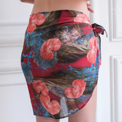 Khăn quấn đi biển đa năng LMcation Vera - Hoa nhiệt đới