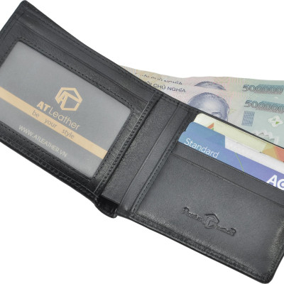 Ví nam da bò AT Leather B41