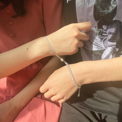 Lắc tay couple bạc 925 lunisolar cá tính mới lạ Dế Bạc - LT4602