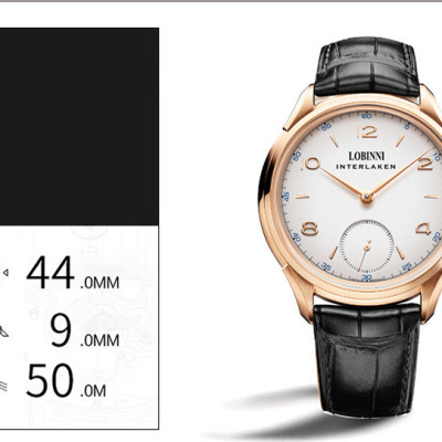 Đồng hồ nam chính hãng Lobinni No.16010-1