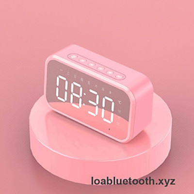 Loa Bluetooth 5.0 ROBOT Đa Chức Năng, Màn Hình LED Kiêm Đồng Hồ Báo Thức, Hỗ Trợ Nghe FM, Thẻ Nhớ - Hàng Chính Hãng