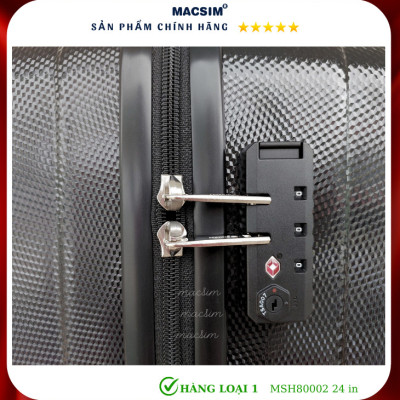 Vali cao cấp Macsim Hanke MSH80002 size 29inch màu đen - Hàng loại 1