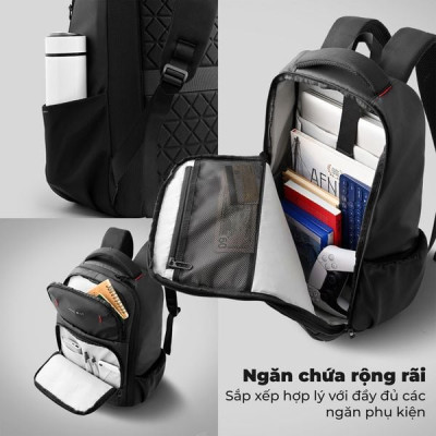Balo Laptop 15.6 inch KINGBAG POLEMOS - Hàng Chính Hãng