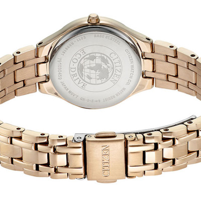 Đồng Hồ Nữ Citizen Dây Thép Không Gỉ EW2483-85B - Mặt Trắng