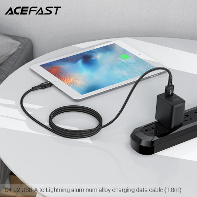 Cáp Acefast Light.ning (1.8m) - C4-02 Hàng chính hãng Acefast