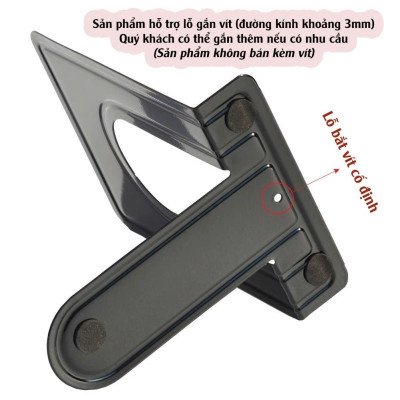 COMBO 2 Giá Chặn Sách Kim Loại Để Bàn Bằng Tâm Thép Dày Đặc Có Đường Gân Chịu Lực MÀU ĐEN