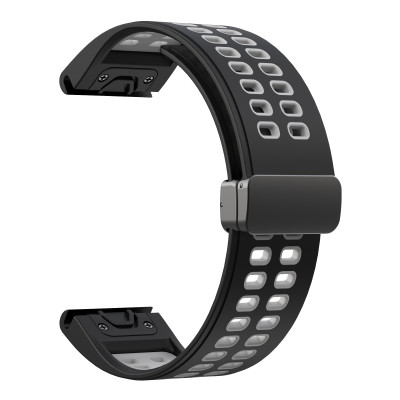 Dây đeo khóa gấp từ tính cho Garmin Fenix 8/7/6/5 Pro / Epix Pro / Forerunner / Tactix / Quatix - Hàng Chính Hãng