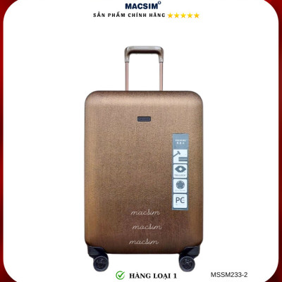 Vali cao cấp Macsim Smooire MSSM1233-2 cỡ 21 inch màu gold hàng loại 1