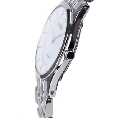 Đồng Hồ Nữ Citizen Siêu Mỏng Dây Thép Không Gỉ EG3220-58A - Mặt Trắng (Sapphire)