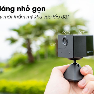 Camera dùng Pin sạc không dây Ezviz BC2 Mini đàm thoại 2 chiều - Hàng chính hãng