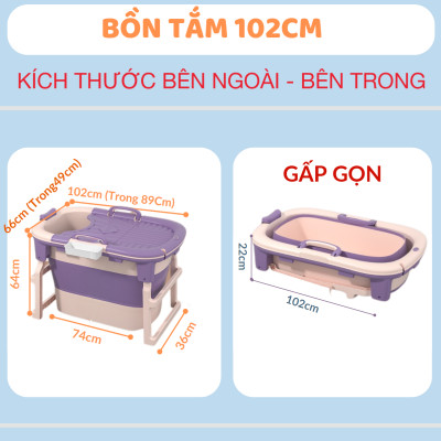 Bồn Tắm Ngâm Đá Gấp Gọn Chịu Lực Tím Vận Động Viên Gia Tăng Sức Bền Tuyển Thủ Phòng Tắm Nhỏ Có Nắp Legaxi