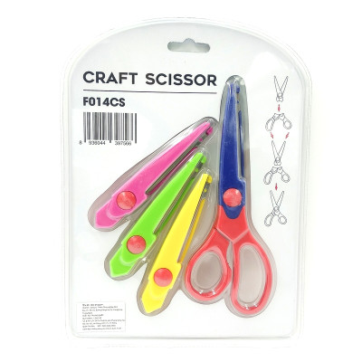 Kéo Cắt Giấy Stacom Thay Lưỡi F014CS (4 Lưỡi Kéo)