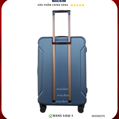 Vali cao cấp Macsim Smooire MSSM376 cỡ 20 inch màu blue - Hàng loại 1