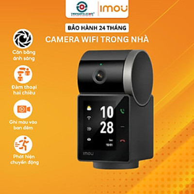 Camera Wifi Trong Nhà IMOU Rex VT Pro 3K S2VBP Pin Sạc Xoay 360, Gọi Video 2 Chiều - TRANGIATELECOM Hàng nhập khẩu