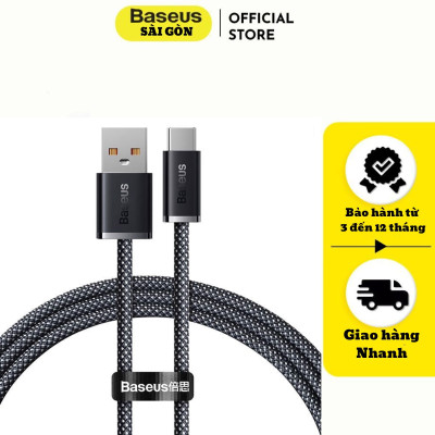 Cáp sạc nhanh siêu bền Baseus Dynamic Series Fast Charging Data Cable USB to Type-C 100W CALD- hàng chính hãng
